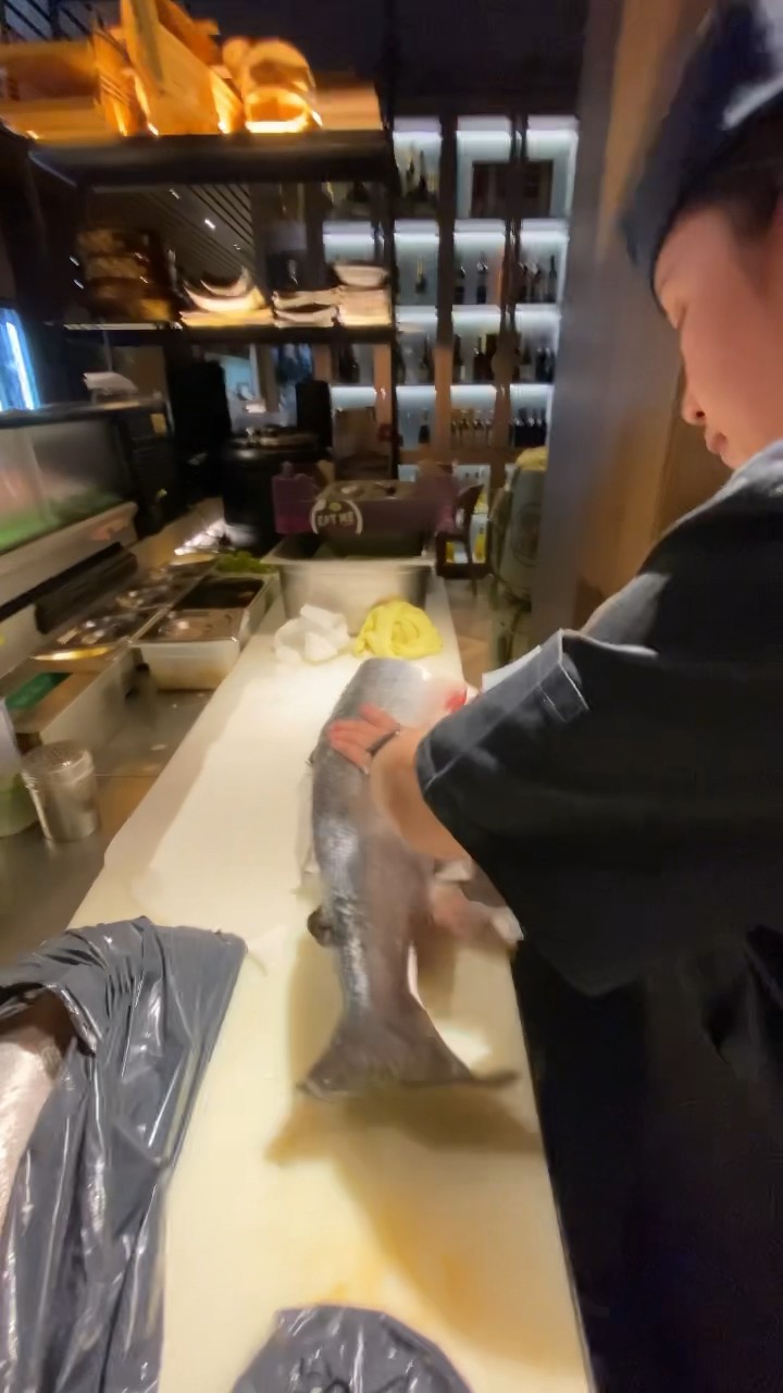 How To Prepare Salmon For Sushi youtubeshorts How To Prepare Salmon For Sushi youtubeshorts