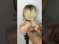 Rhinestone Braid Hairstyle For Party Wedding ✨ #shorts #yt #hairstyle #partyhairstyle #braidstyles