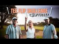 Tee flip challenge med golftugget