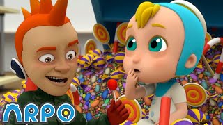 The Great Baby Candy CHASE!!! | Baby Daniel and ARPO The Robot | Funny Cartoons for Kids