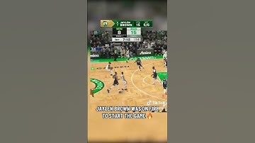 JB was on fire to start the game 🤯#shorts #clips