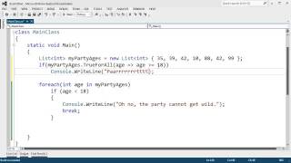 C# List TrueForAll
