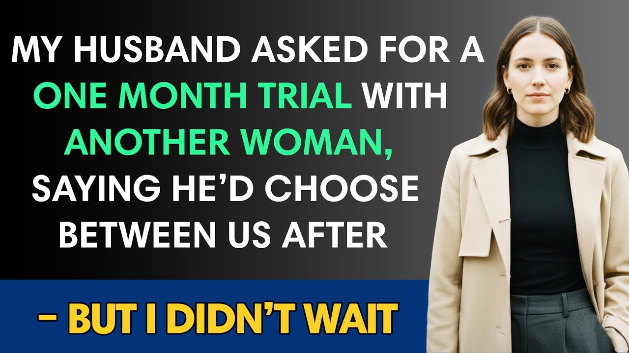 My Husband Asked For A One Month Trial With Another Woman, Saying He’d Choose Between...