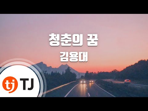[TJ노래방] 청춘의꿈 - 김용대 (Dream of Youth - Kim Yong Dae) / TJ Karaoke