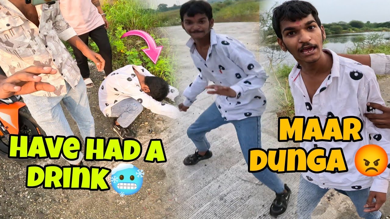 Drunk Boy 😰 || Slapped On a Moving Bike 🤬|| Road Rage Fight With Chapri 🥶 || Jhendu Channel 