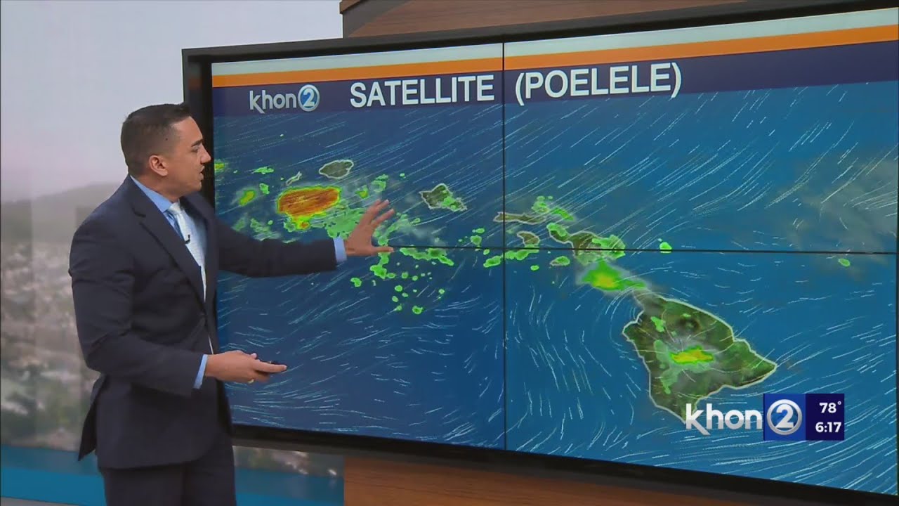 Chance of heavy showers and thunderstorms remain - YouTube