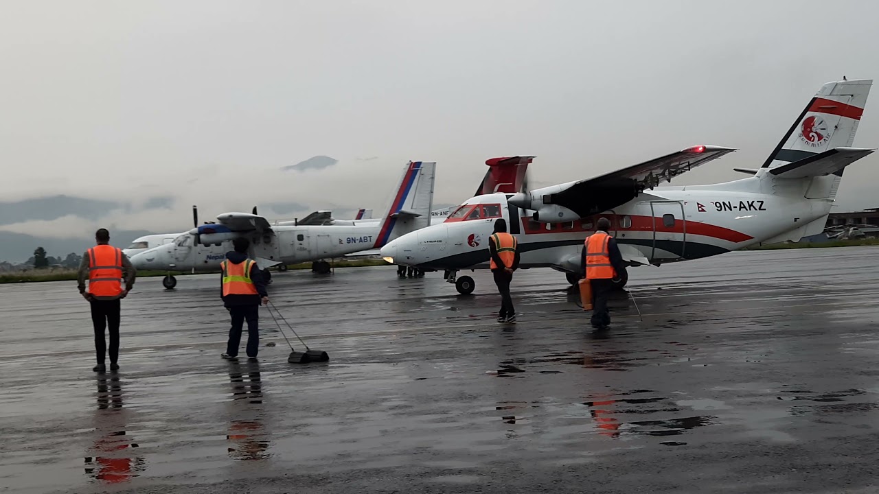 Summit Air Parking in Nepal