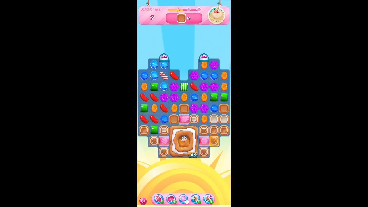 Candy Crush Saga Live Streaming Hard  level