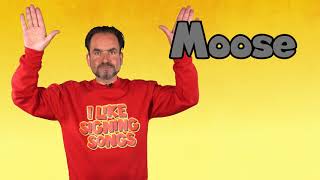 Sign MOOSE | ASL for MOOSE | MOOSE in Sign Language | Sign Language for MOOSE
