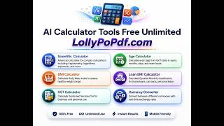 AI Free Ultimate Calculator Tool: engineering & scientific, Age Calculator, BMI, EMI, GST & More screenshot 3