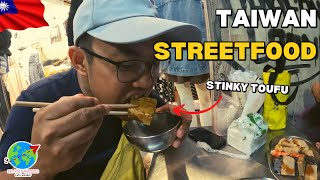 🇹🇼 FILIPINO Tries STINKY TOFU for the FIRST TIME in Taiwan - Must try! #travelvlog #taiwan #travel