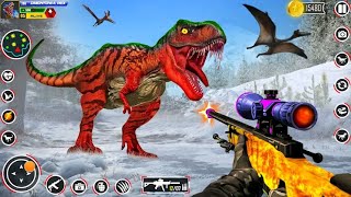Wild Dinosaur Hunting Attack Android Gameplay #02 screenshot 2