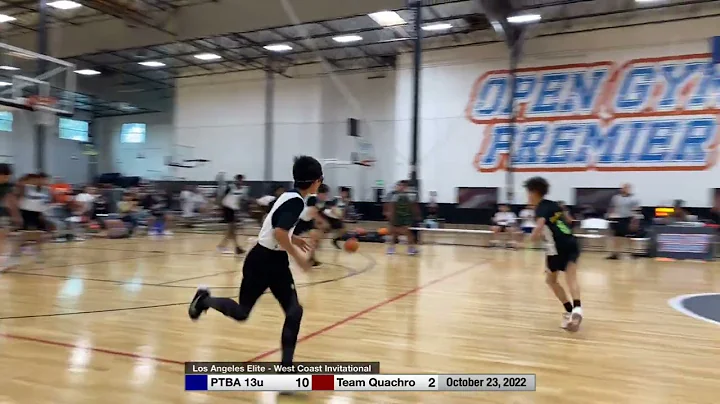 October 23, 2022 - PTBA 13u vs Team Quachro