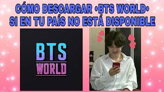 ✨Tutorial de cómo descargar •BTS WORLD• en varías formas✨ screenshot 4