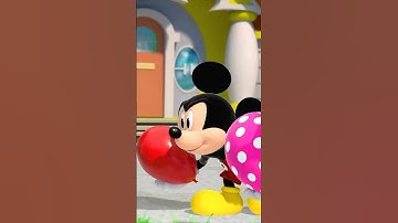 Who will win the balloon race?! Mickey Mouse or Minnie Mouse?! MeandMickey DisneyJunior