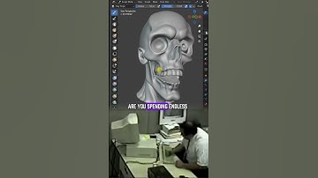 How to simplify sculpting in a blender!? #blender3d #b3d #digitalsculpting