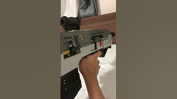 Lego Semi/Full Shell Ejecting Assault Rifle Test