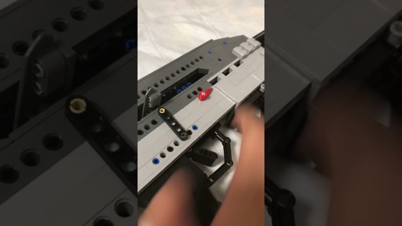 Lego Semi/Full Shell Ejecting Assault Rifle Test
