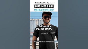 Thumbnail of Create stunning mockups with Placeit! 📸💼 #Mockups #Design #SmallBusiness