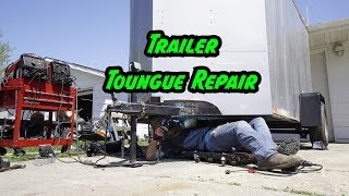 Final Repairs on the budget enclosed trailer!! Tongue Repaired  Part 2 of 2