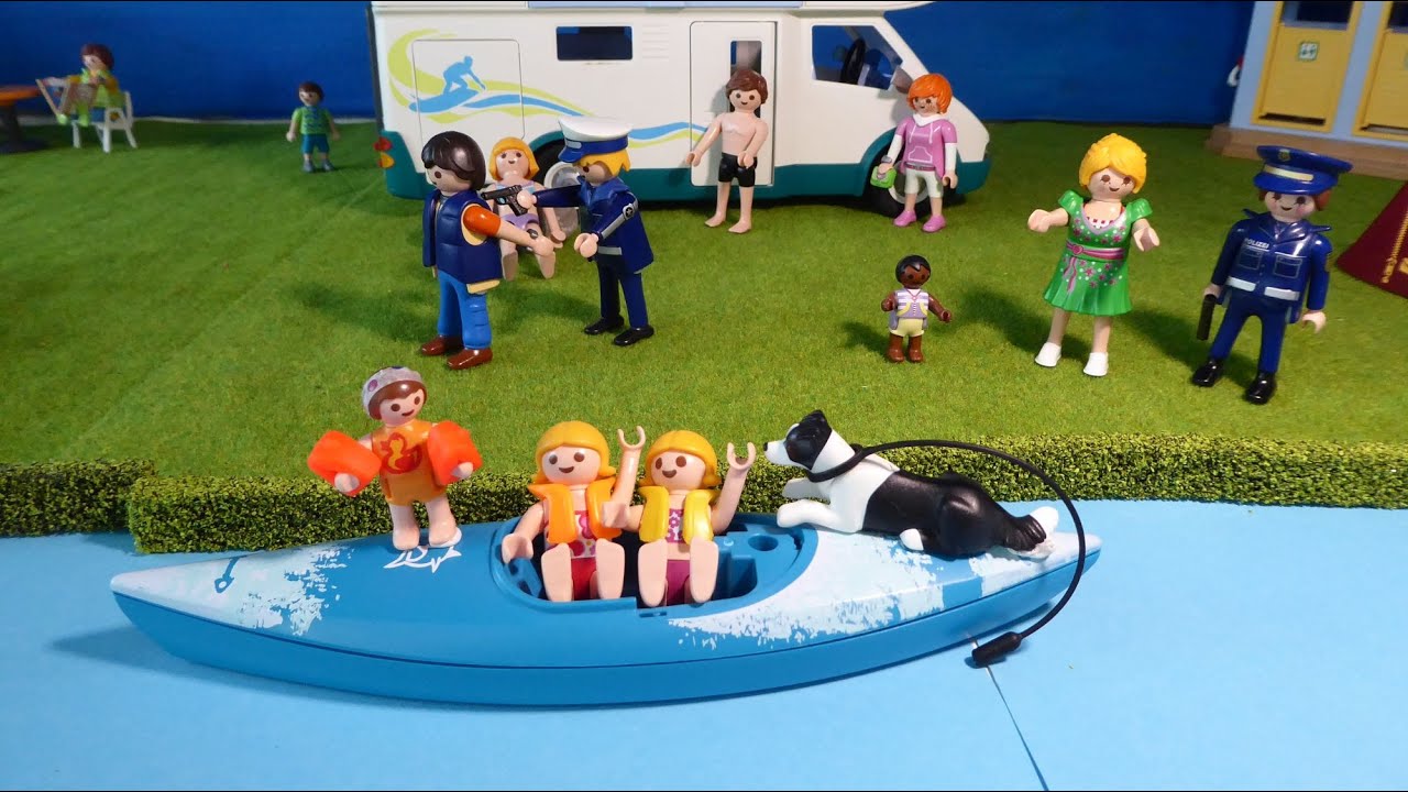Den Fluss hinunter mit dem Dieb PLaymobil Familie Kägi (Campingplatz ...