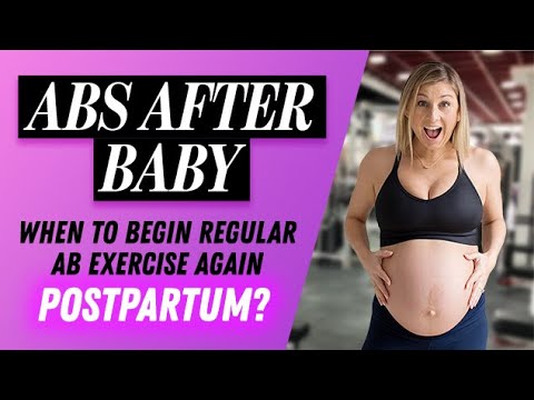 Ab Exercises Again Postpartum