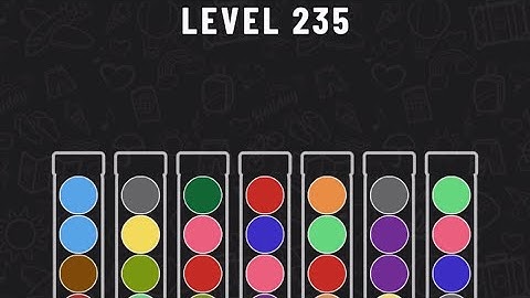 Ball Sort Puzzle Level 235 #ballsortpuzzle #ballsortpuzzlegameplay #puzzlegame #mobilegames