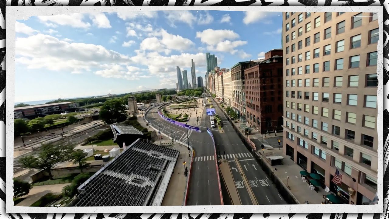 View from a drone: Chicago Street Course like you’ve never seen it before