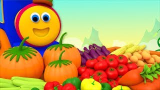 vegetables song learning street with bob the train educational videos for toddlers by kids tv