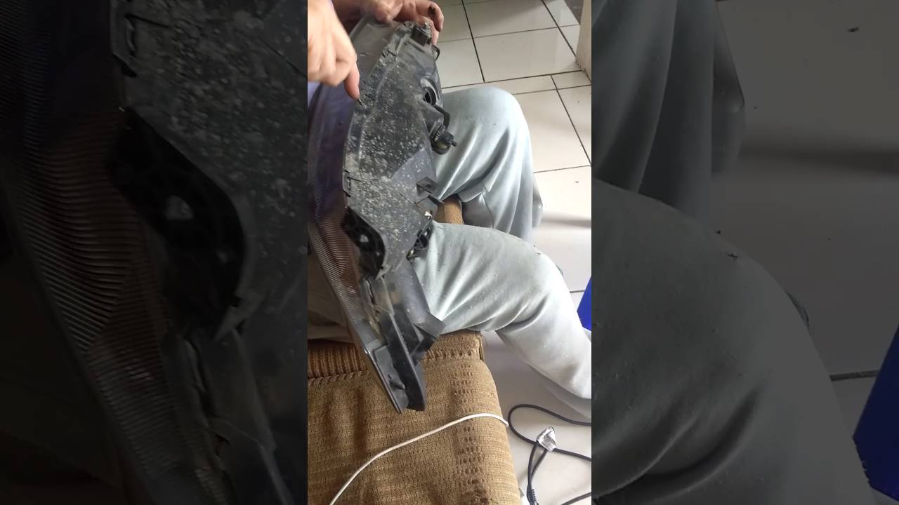 Como abrir o farol do civic