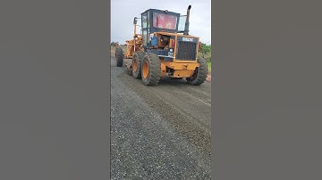 Awesome crazy skills Motor Grader working | Road construction