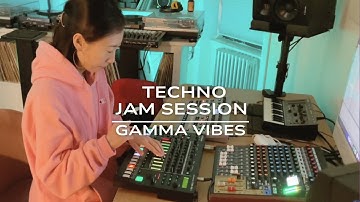 Gamma Vibes - Techno Live Jam Session