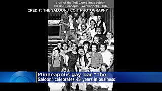 Minneapolis gay bar "The Saloon" celebrates 45 years in business