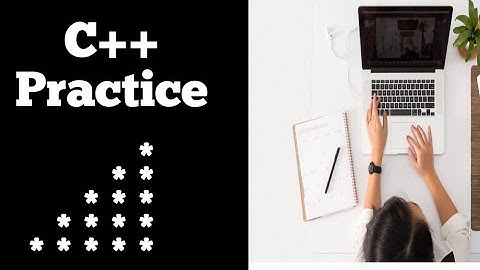 #28 C++ Programming Questions Practice : Star Pattern 4