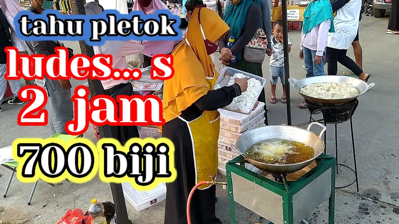 TAHU PlETOK 700 BIJI HANYA 2 JAM HABIS || CIFEST CIKARANG