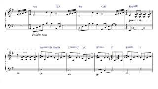 Genesis - Mad Man Moon - Piano Sheet Music + PDF chords