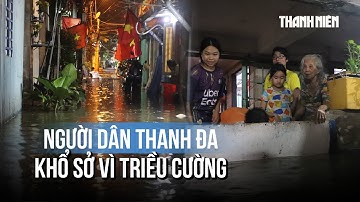 Người dân Thanh Đa vật lộn với triều cường: "Không có máy bơm là thua"