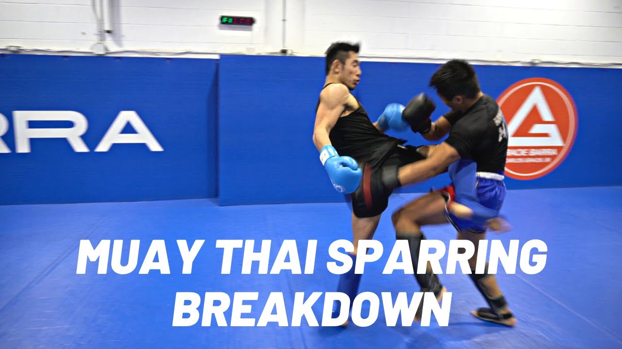 Hard Muay Thai Style Sparring Breakdown YouTube