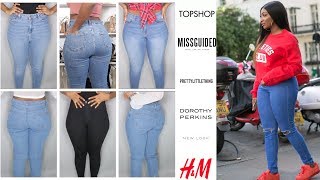 BEST HIGH WAISTED JEANS FOR CURVY / THICK WOMEN