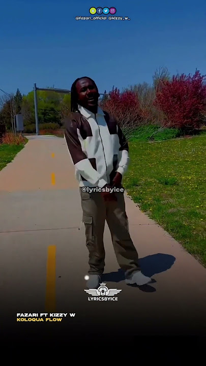 Fazari Ft Kizzy W - Koloqua Flow (lyrics) 🔥🔥 #lyricsbyice #lyricsvideo #trendingshorts #libmusic
