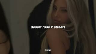 desert rose x streets - lolo zouaï, doja cat, gobaith (remix) | slowed n reverb