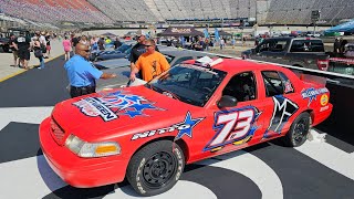 Rippin' up Bristol Motor Speedway in Cleetus McFarland's Crown Vics!