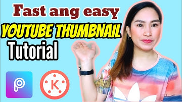 PAANO GUMAWA NG YOUTUBE THUMBNAIL FOR YOUTUBE VIDEOS? / Youtube thumbnail tutorial (Fast and Easy)
