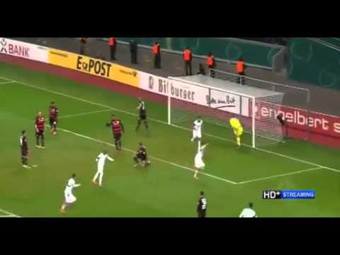 Santiago Garcia Goal - 1-1 Bayer Leverkusen vs Werder Bremen 09.02.2016 HD