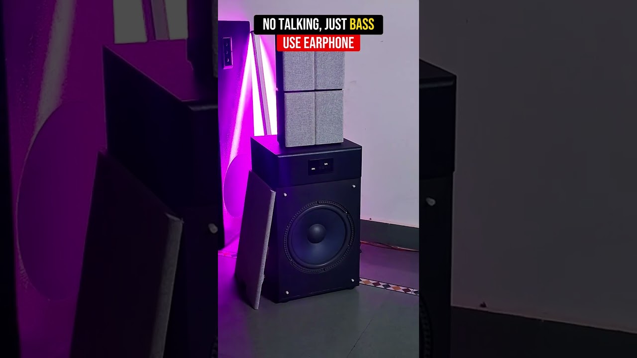 Room Shaking Bass Test 🔊 | Subwoofer Performance Review