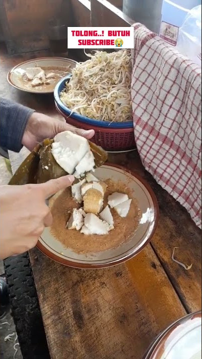 Cara membuat ketoprak enak dan simple#resepmasakan