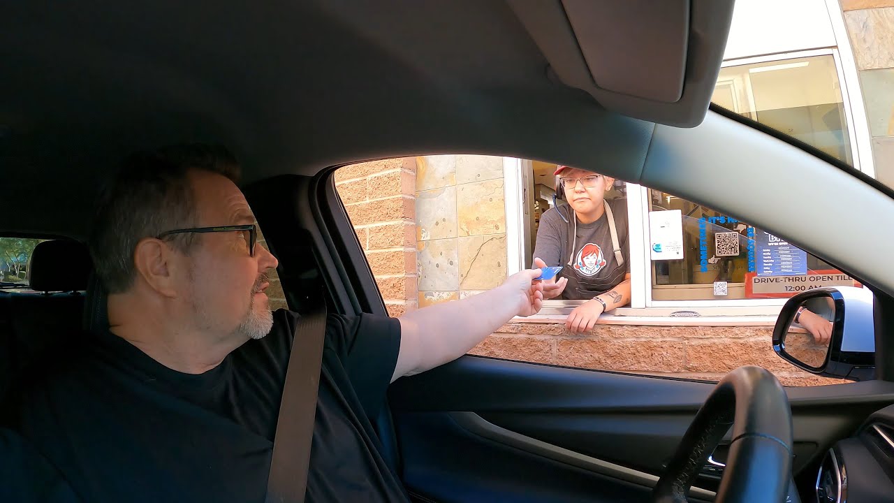 Wendy's Drive-Thru Breakfast to Electrify America, 816 S Watson Rd, Buckeye, Arizona 3 July 2023 GFH