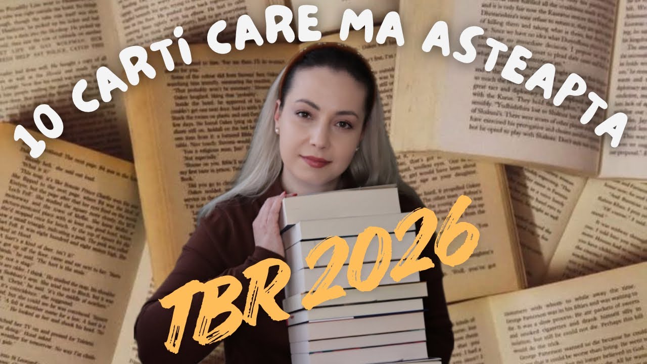 10 carti pe care vreau sa le citesc pana la sfarsitul anului  📚| TBR 2026