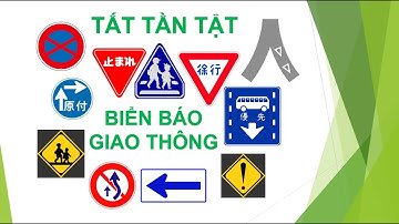 Tất tần tật Biển báo giao thông ở Nhật - Top các biển báo thường gặp trong đề thi bằng lái xe