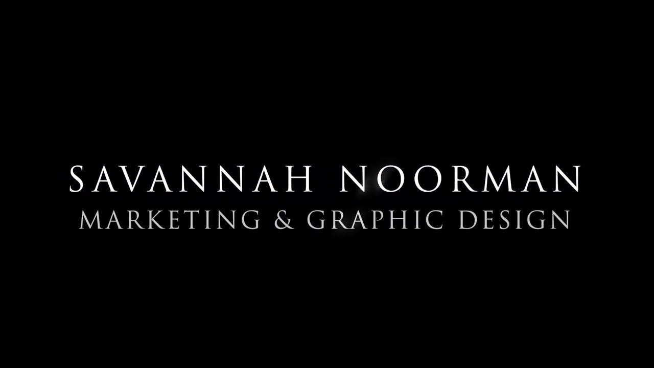 Introducing Me - Savannah Noorman